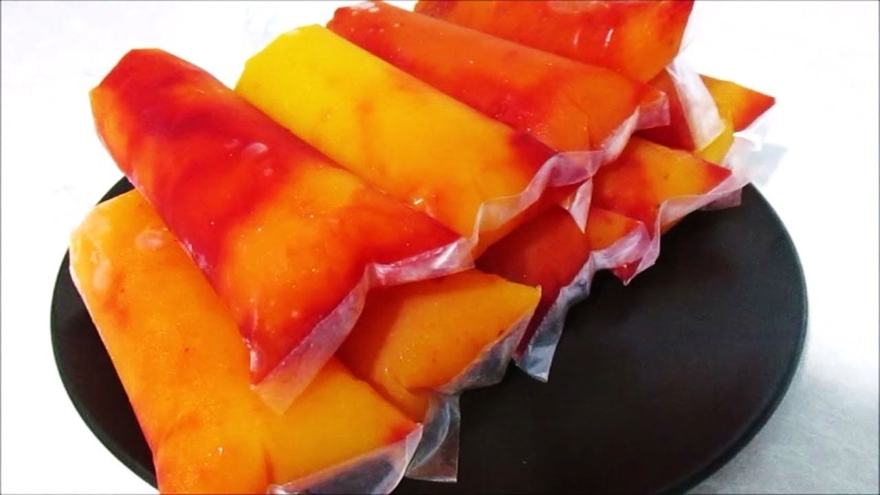 bolis de mango con chamoy